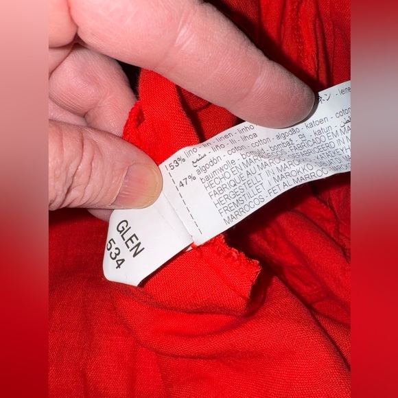 ZARA Linen Blend Jacket - Oversized - Picture 7 of 8